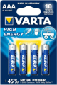 BATTERIE VARTA MINI STILO AAA  BL. 4 + 2 PZ HIGH ENERGY