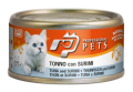 ALIMENTO GATTO TONNO SKIPJACK E SURIMI DA 70 GR