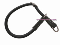 COLLARE TUBOLARE STRANGOLO CON FERMO 12X500 mm. NERO