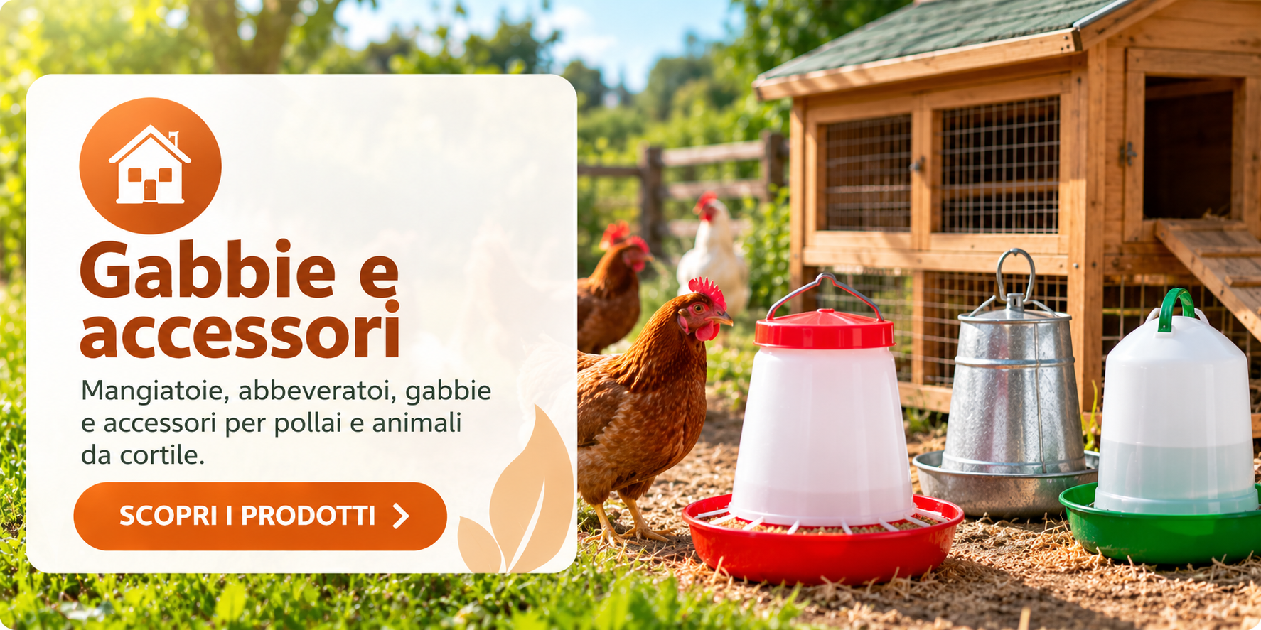 Gabbie e accessori per allevamento