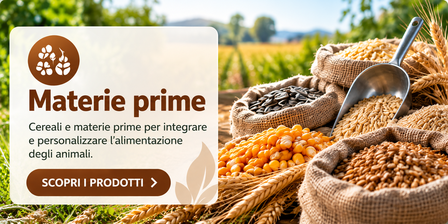 Materie prime per alimentazione animale